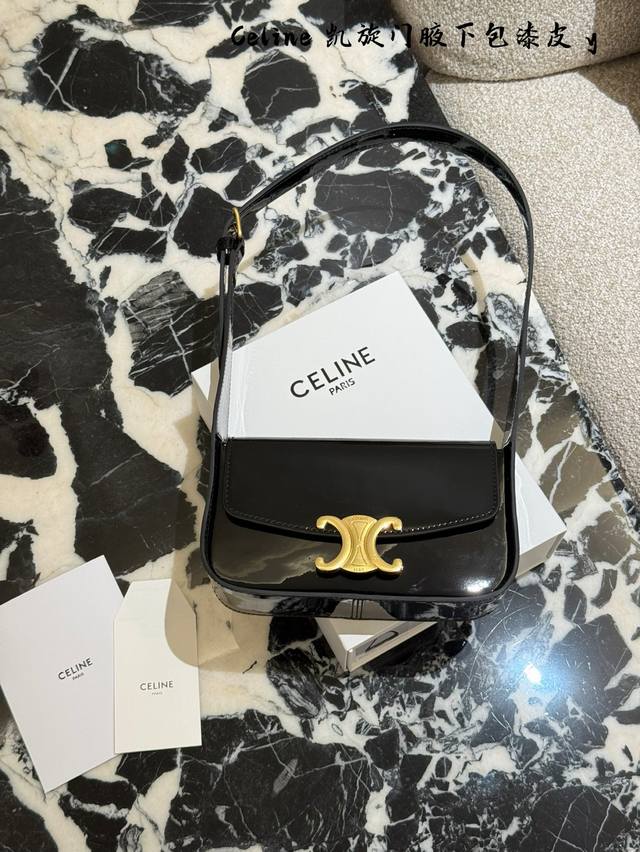 Celine New Arrival Terence Leather Shoulder Bag New Must-Have Recommendation Cel