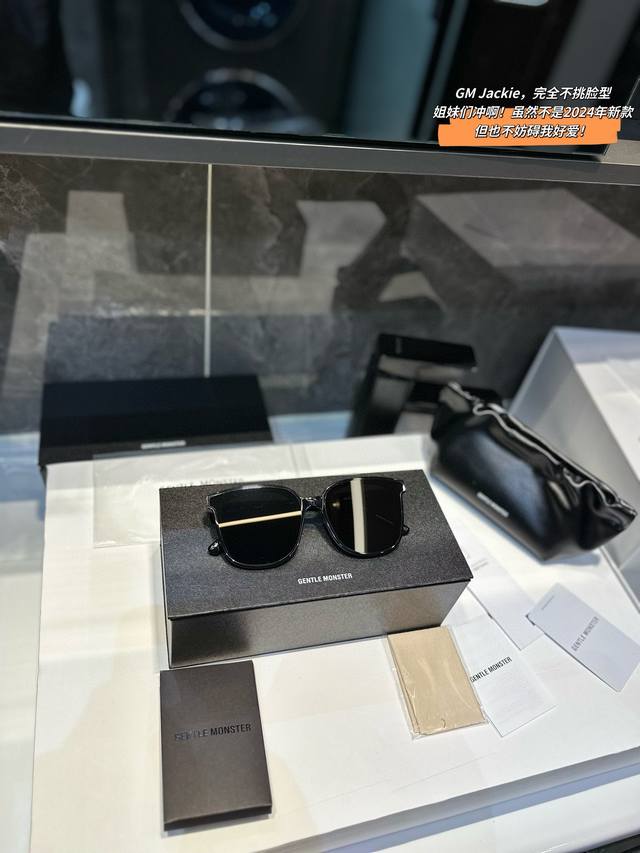 Gift Box Packaging Gentle Monster Authentic Quality Jackie Square Sunglasses Ser
