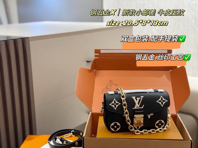 Authentic Leather With Steel Hardware. Double Box Packaging With A Carrying Bag.