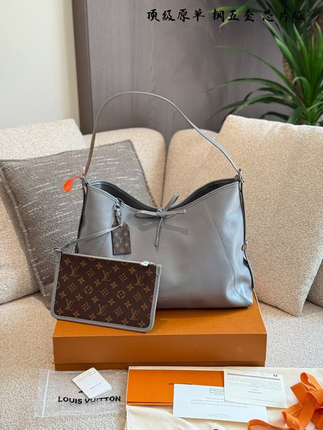 Original Leather Who Wouldn't Want A New Lv All Dark Carryall? This One Is Defin