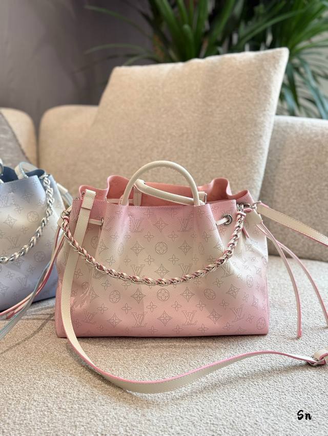 Lv Gradient Shopping Bag Handheld Shao Mai Bag 33Cm With Box