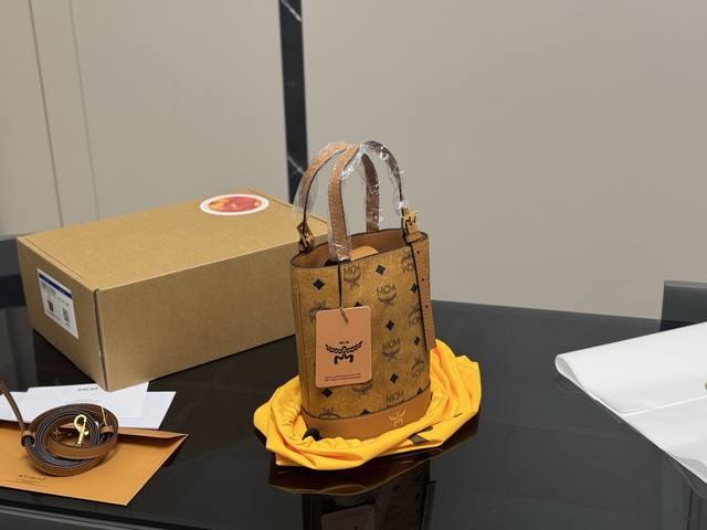 With Airplane Box Mcm | Bucket Bag | New Style Mcm Style, New Design, Can Also B