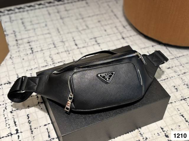 Prada Nylon Waist Bag And Chest Bag Goes Well With Any Outfit, Pairs Perfectly W