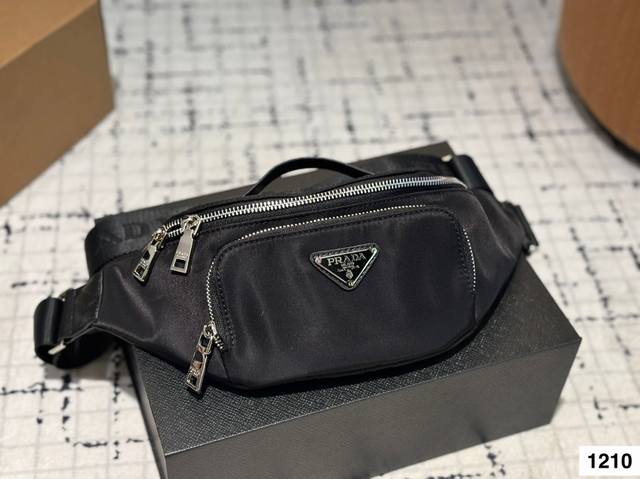 Prada Prada Nylon Waist Bag/Chest Bag Goes Well With Any Outfit, Pairs Perfectly