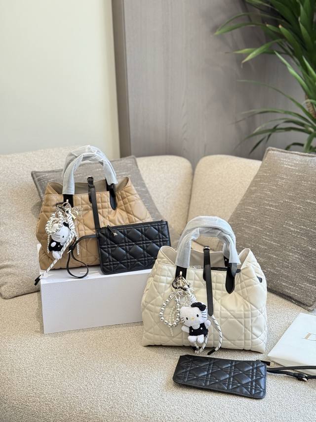 Accessory 20 Dior Native Bag In Milk Tea Patchwork Leather