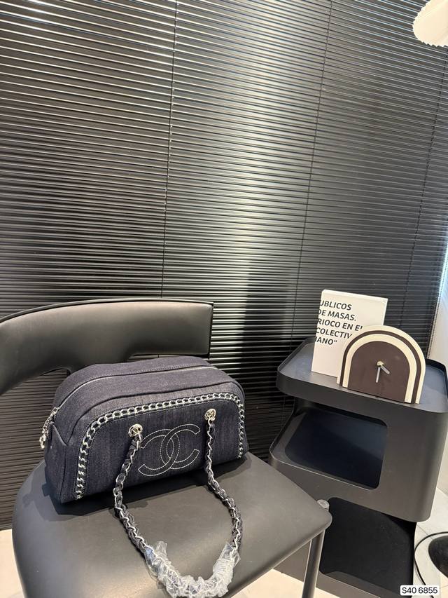 Chanel Bowling Bag Simple And Versatile, High-Fashion Design. Perfect For Everyd