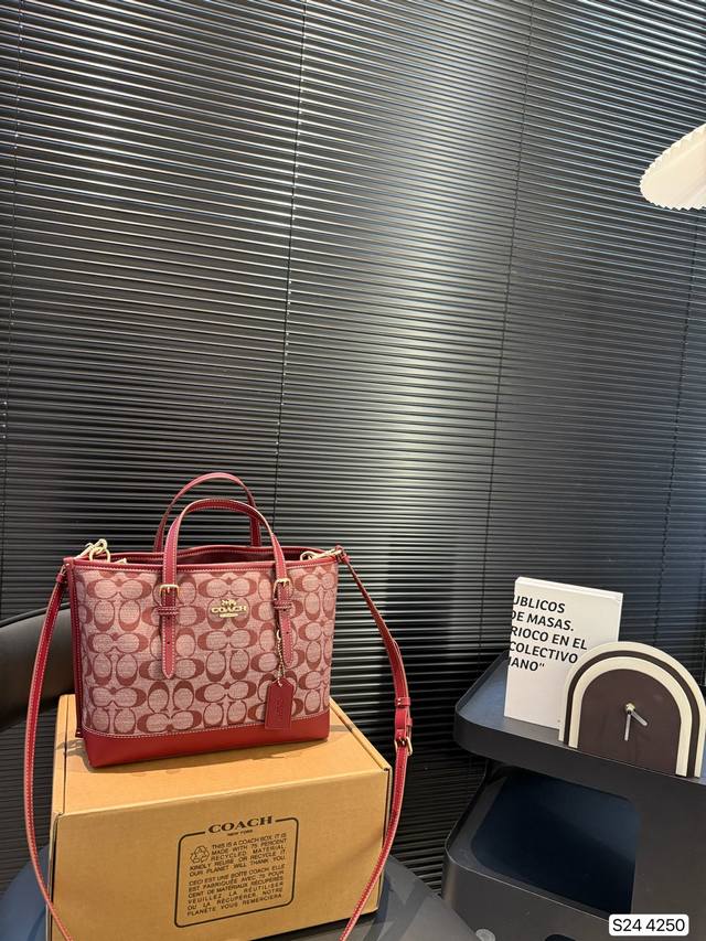 With Folding Box Coach New Shopping Bag Coach Counter Hot Item Fine Shopping Bag