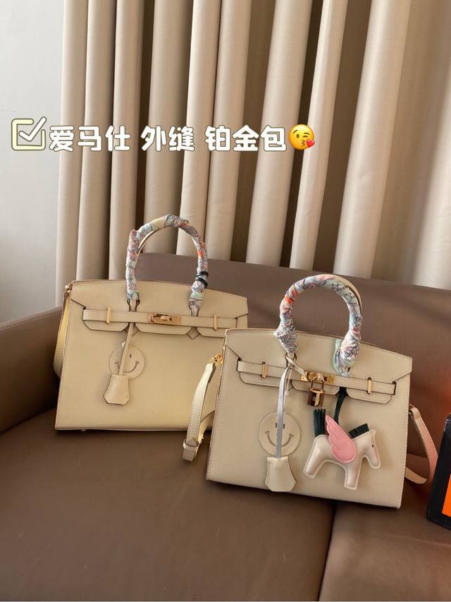 Pure Leather Material Foldable Full Set Packaging Includes Matching Silk Scarf A