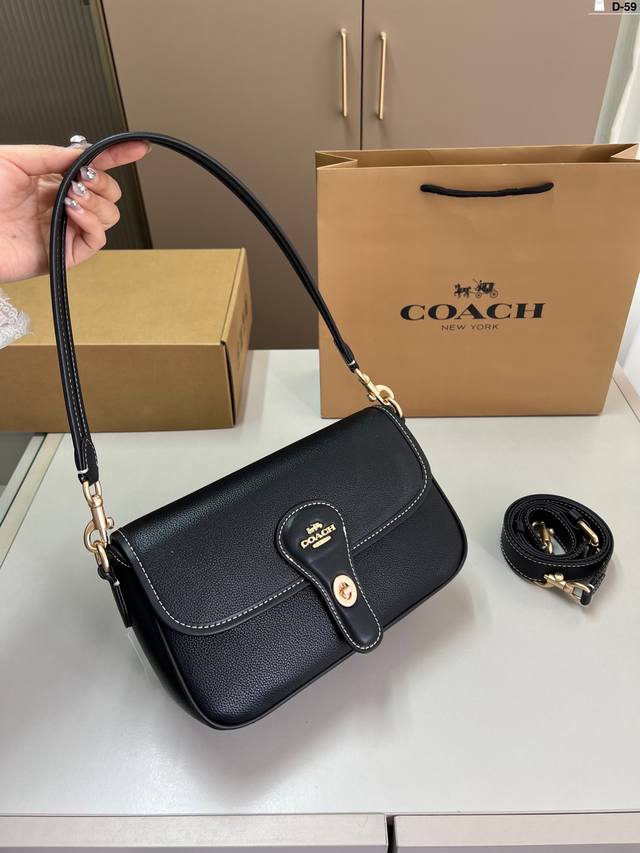 Coach Grace Series Underarm Bag Can Be Worn Under The Arm Or Crossbody Spring Ne