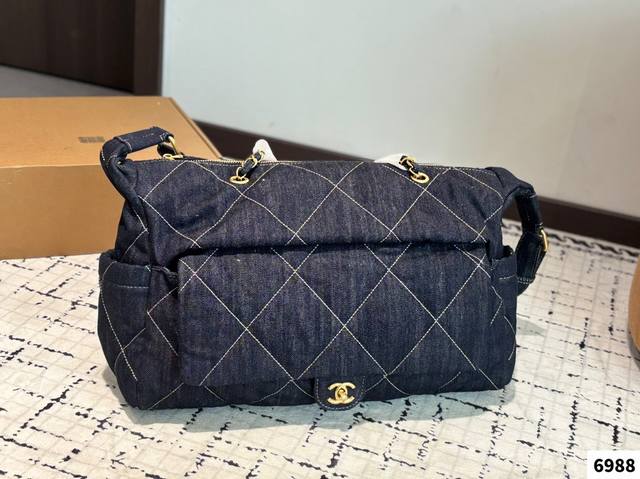 Chanel Denim Denim Style Classic Denim Design With A Vintage Finish, Looks So Hi
