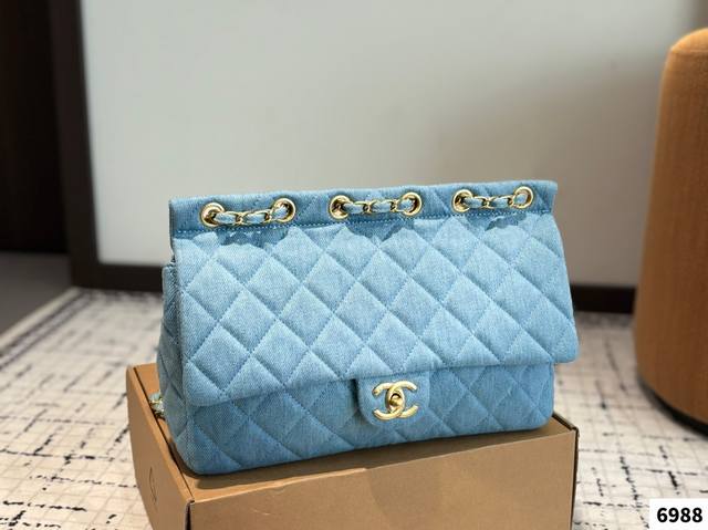 Chanel Denim Motorcycle Chanel Simply Too Cool! Suitable For Both Men And Women