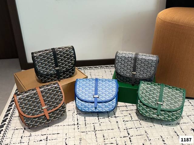 Comes With A Folding Box. Goyard Messenger Bag For Men And Women! The Fit Is Abs