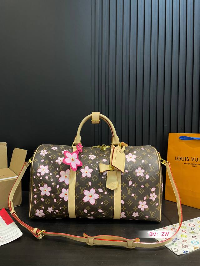 Lv Louis Vuitton Cherry Blossom Crossbody Travel Bag A Stylish And Spacious Trav