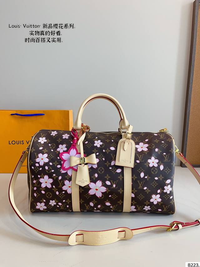 Lv Louis Vuitton Collaboration Keepall Crossbody Travel Bag A Stylish And Spacio
