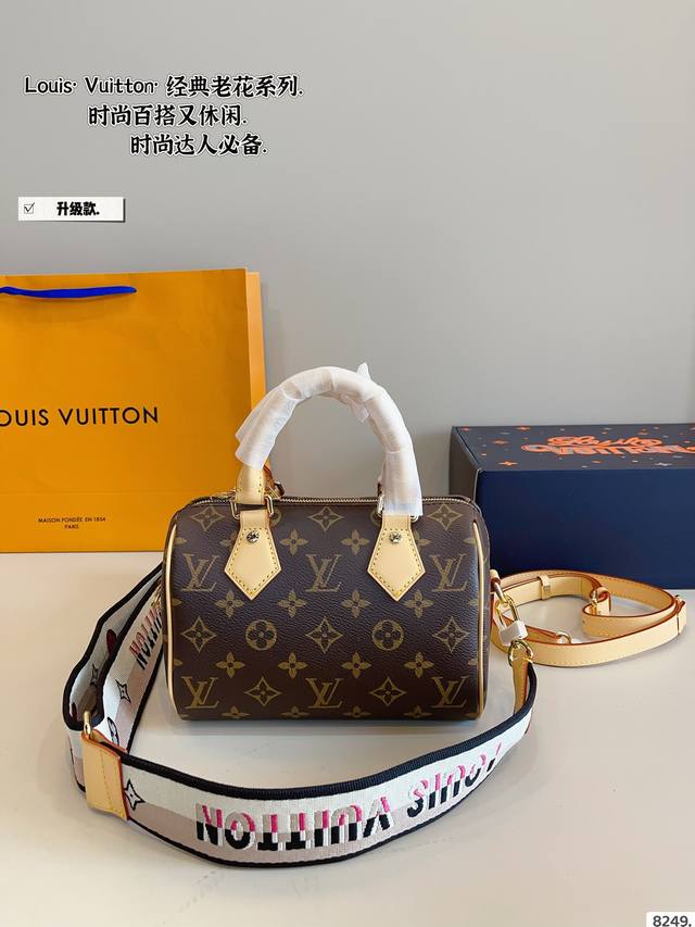 With Gift Box. Lv Speedy None Pillow Bag This Retiro Handbag Is Crafted From Ico