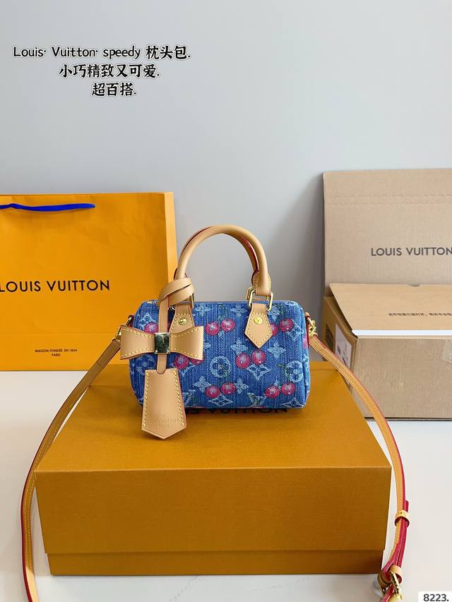 Comes With Gift Box. Lv Speedy None Pillow Bag This Retiro Handbag Is Crafted Fr