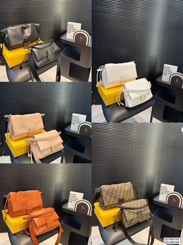 Large And Medium Sizes With Box Fendi's Latest Baguette Bag Absolutely Stunning!