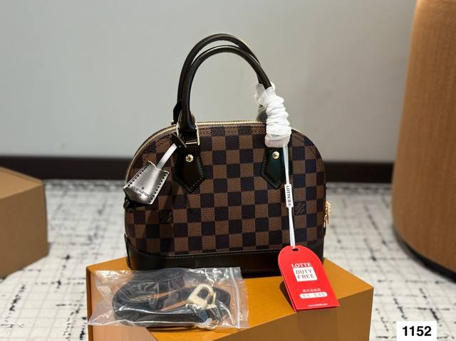 Double Box Size: 25*18 Cm Large L House Alma Shell Bag Subtle! Deep! Elegant! Th