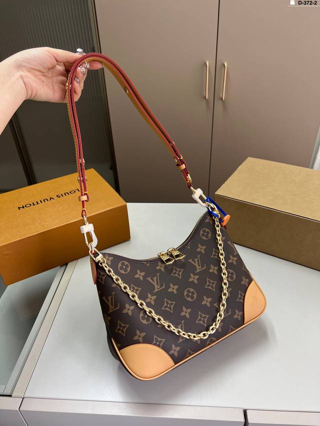 Chip Version Lv Latest Horn-Shaped Bag Vintage Classic Shoulder Bag Both Shoulde