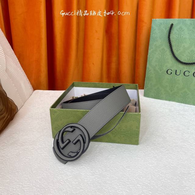 Gucci Double-Sided Italian Imported First-Layer Lychee Grain Cowhide, With Vacuu