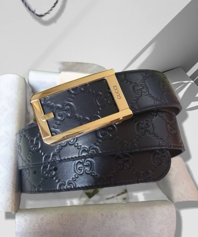 Gucci New High-Quality Steel Buckle, Inner Wear Style, With Counter Packaging, O
