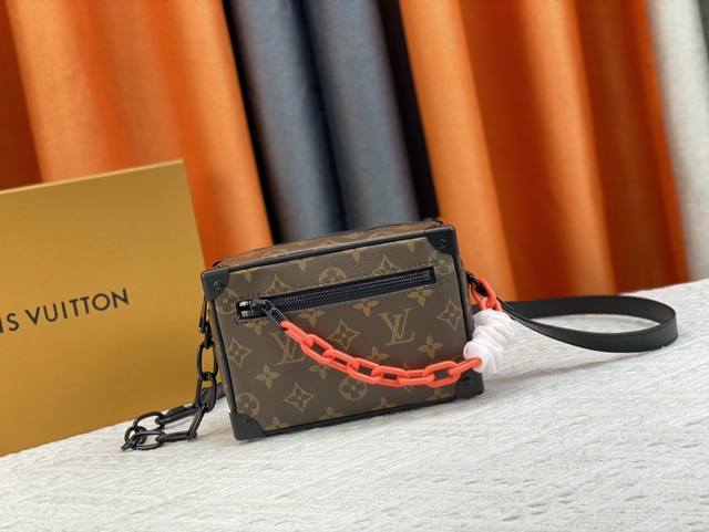 Upgraded Original New M44735 M68906 M44480 Mini Soft Trunk Box Crossbody Bag Thi