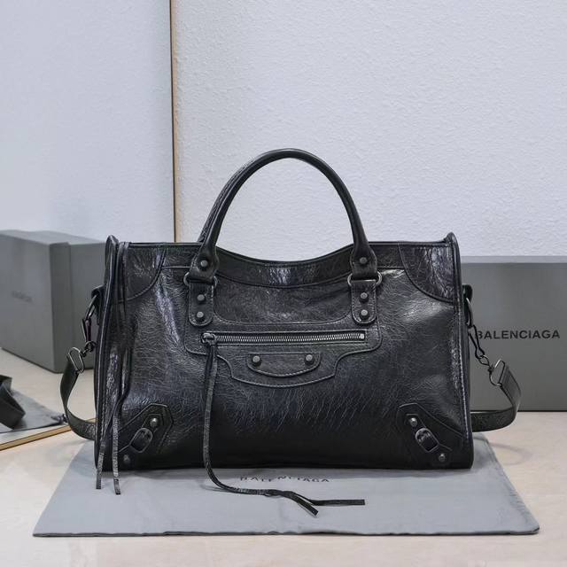 Authentic Balenciaga*Le City Tears Of The Times The Most Iconic Handbag Le City