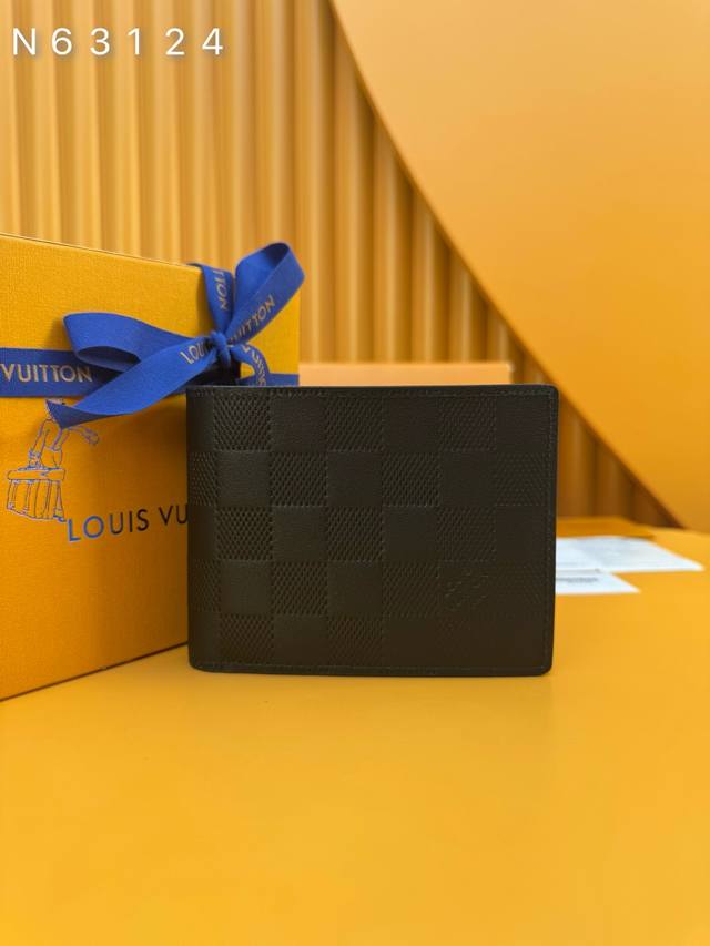 Original Leather N63124 [Official Chip Version] Exquisite Damier Infini Leather,