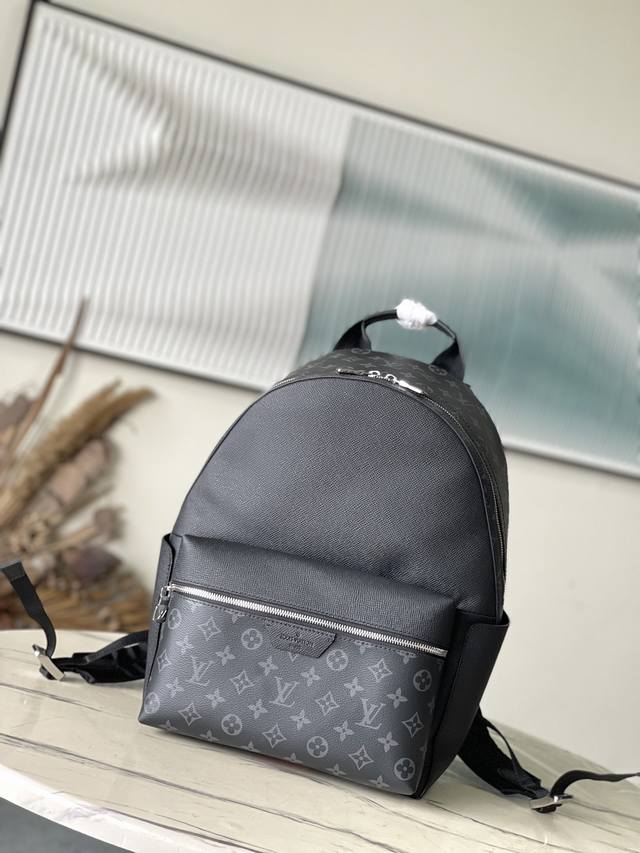Top Layer Leather Top Grade Original M31033 Discovery Backpack Combines Monogram