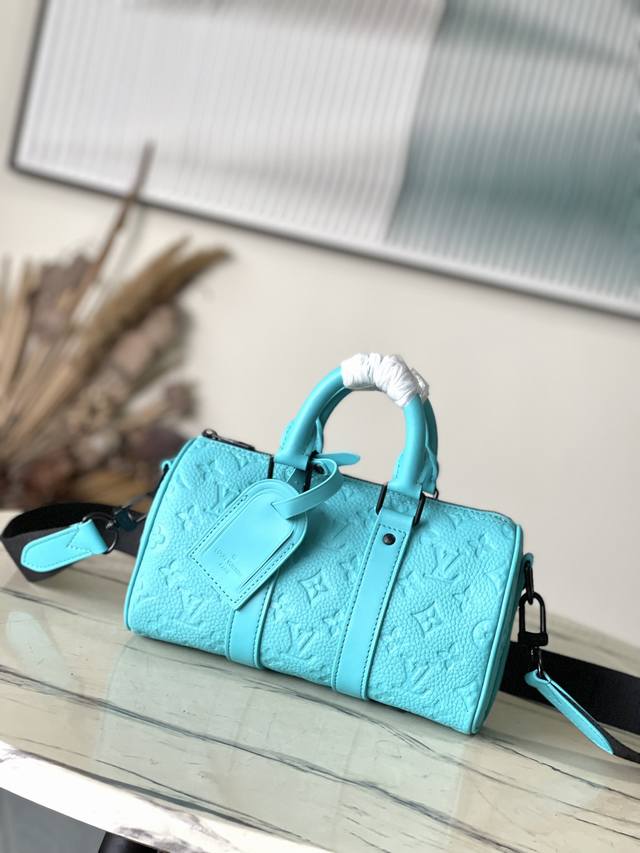 Top Layer Leather Top Grade Original M11996 This Keepall Bandouliere 25 Handbag