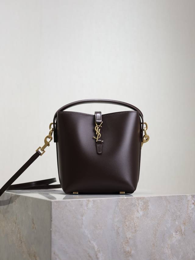 Coffee Color Le 37_ Bucket Bag Mini The Bucket Bag That Is Popular In The Fashio