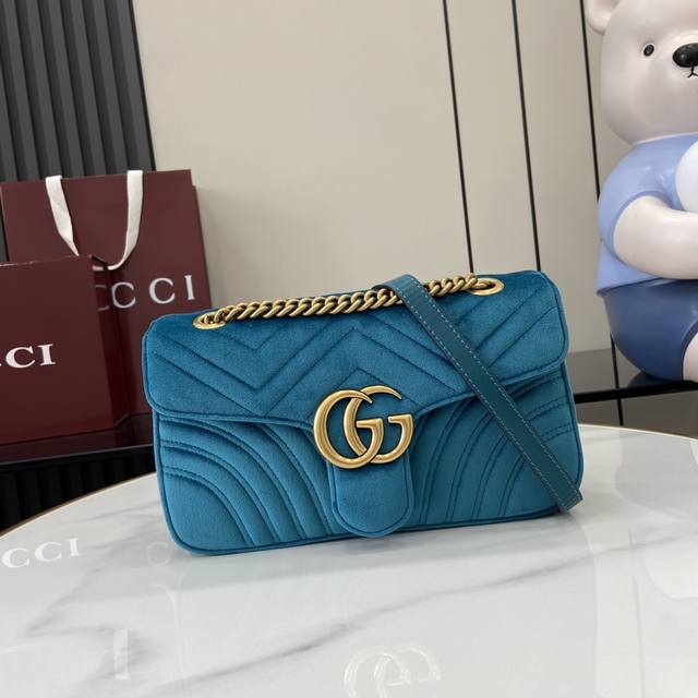 Comes With Full Original Counter Packaging Gg Marmont Chain Shoulder Bag Feature