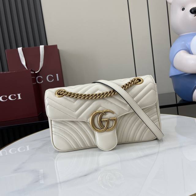 Imported Original Leather With Full Set Of Original Counter Packaging Gg Marmont