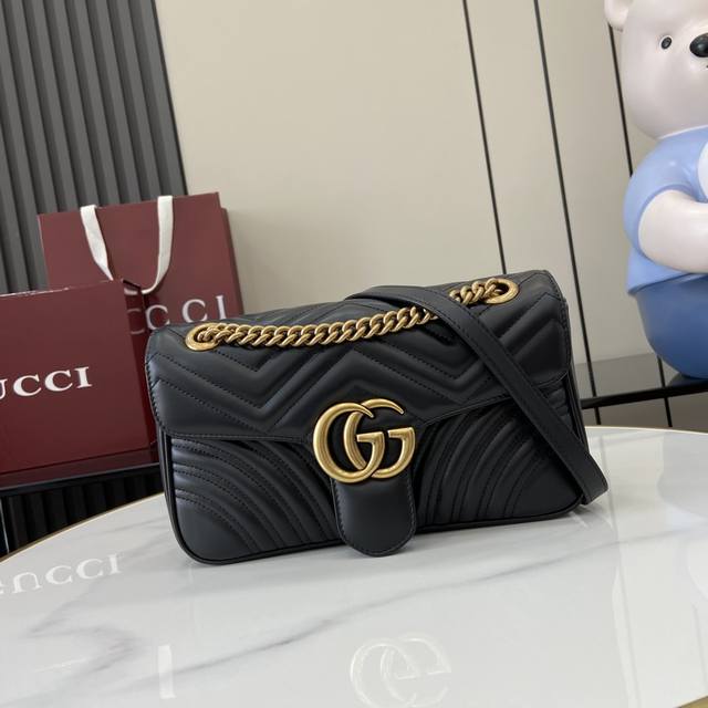 Imported Original Leather With Full Original Counter Packaging Gg Marmont Series