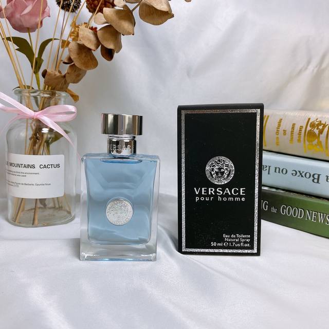 High-End Quality 50Ml High-End Versace Pour Homme Classic Men's Eau De Toilette