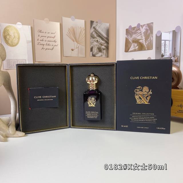High-End Quality 0182# X Lady 50Ml Clive Christian X For Women Brand: Clive Chri