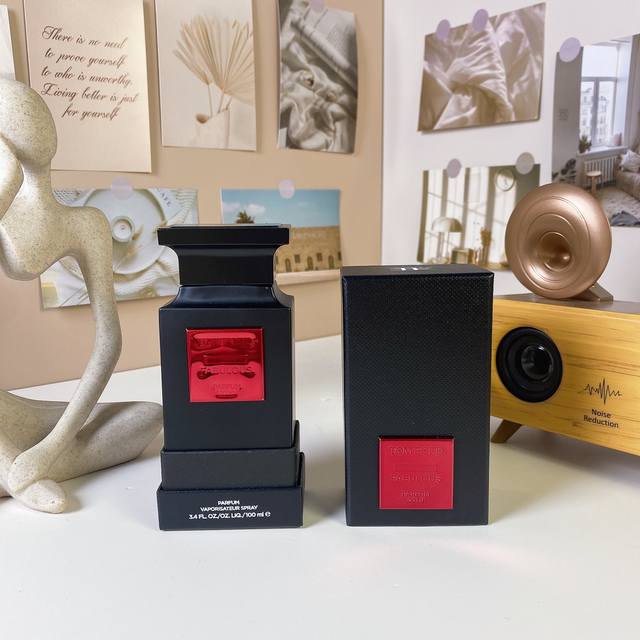 High-End Quality Tf Tom Ford Red Stripe Fabres Fragrance Edition 100Ml 154147