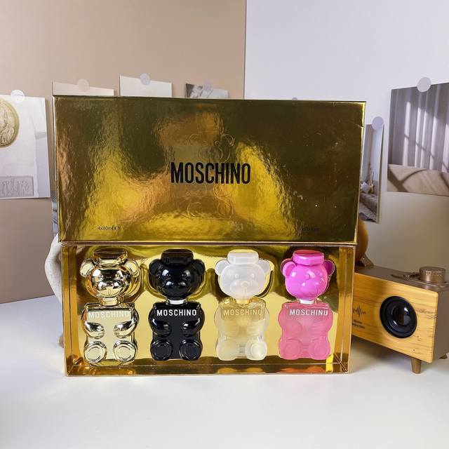 Original Quality Mengxiannu Golden Fantasy Teddy Bear Medium Sample Four-Piece S