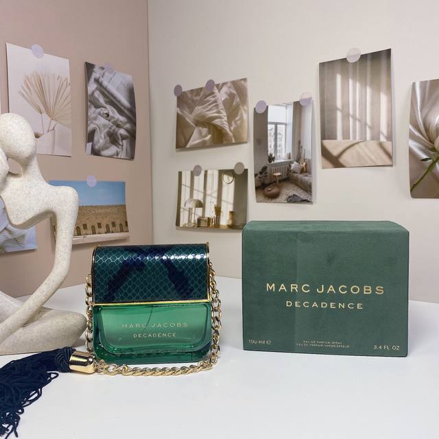 High-End Quality Marc Jacobs Green Enchanting Handbag Decadent Decadence 100Ml M