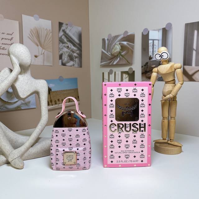 High-End Quality Ensien's New Limited Edition Pink Backpack 75Ml Mcm Crush, Bran