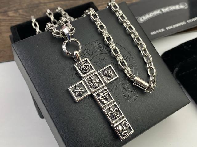 Chrome Hearts Chrome Hearts Multi-Element Cross Necklace The Cross Pendant Is A