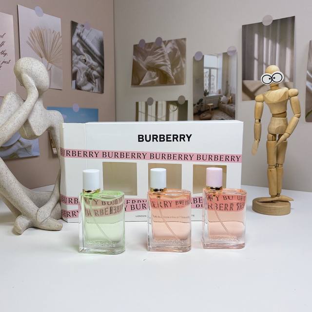 Original Quality Burberry Flower And Her Perfume Sample 30Ml Three-Piece Set! Co