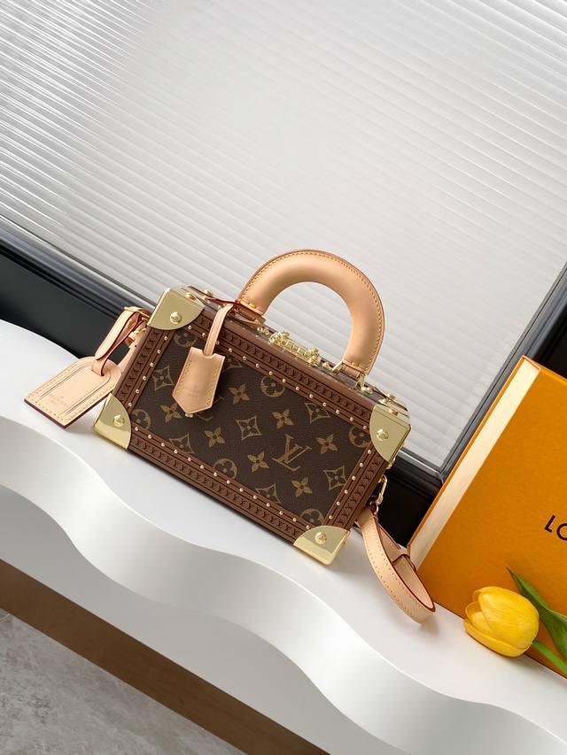 Dynamic Chip Top Original Enhanced Version M45673 Old Flower Box Bag Valisette T