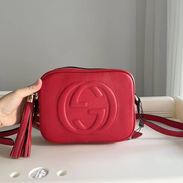 Real Shot# Only Made Of Top Layer Leather Model Number: 308364 Red Size: 21X15X7