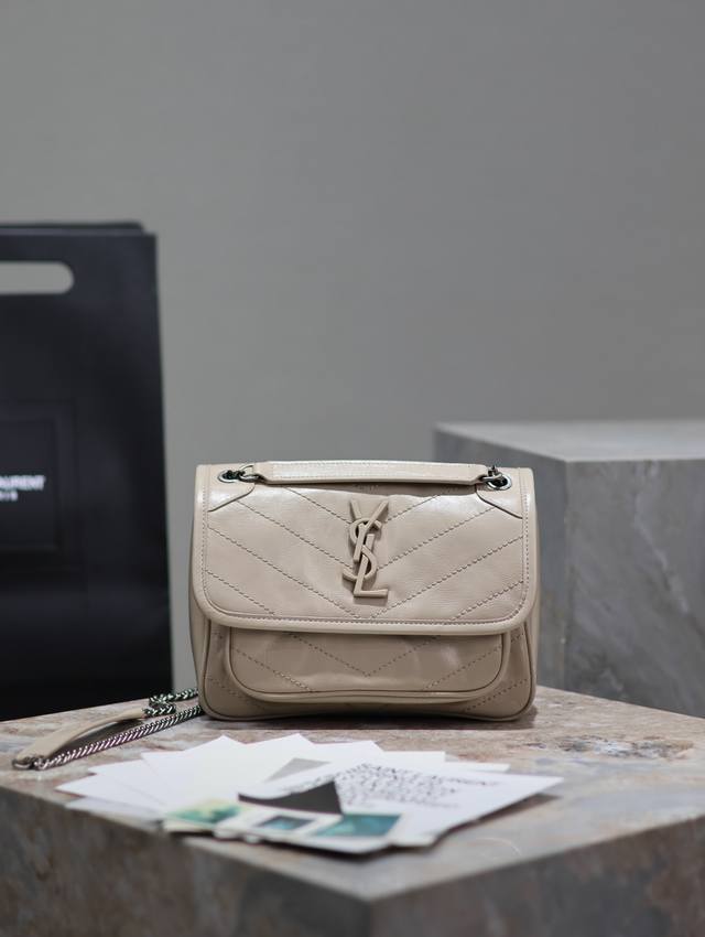 Original Leather Original Leather Small Size 22Cm_ #Milk Tea Color# The New Vers