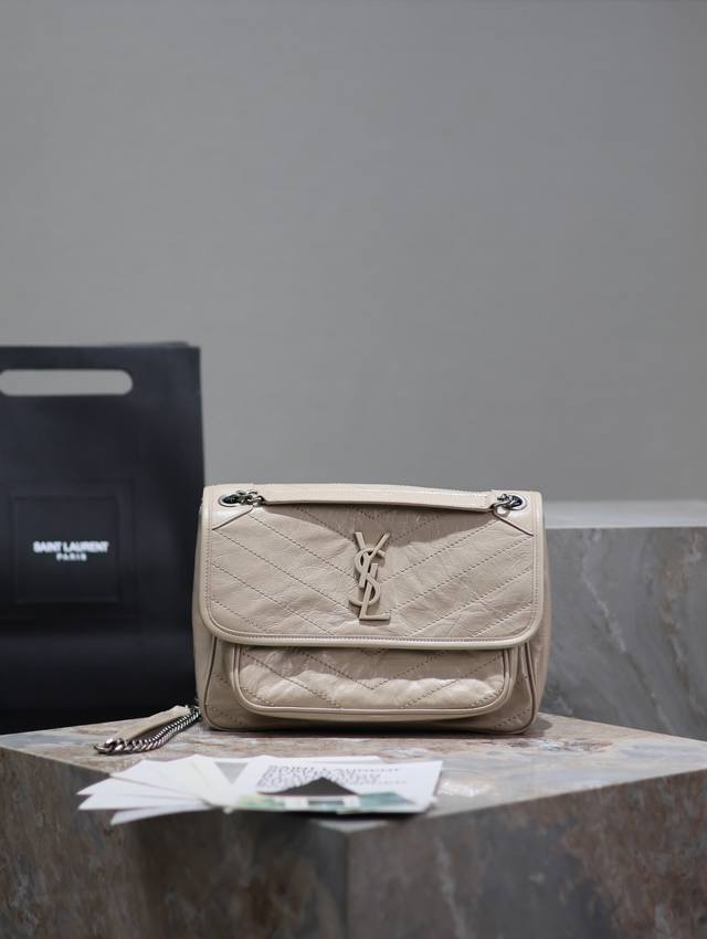 Original Leather Original Leather Medium 28Cm_ #Milk Tea Color# The New Version