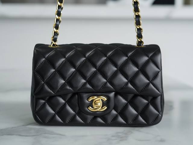 Classic Flap Classic Flap Bag Original Leather Black Lamb Gold Italian Lambskin,