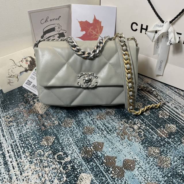 Chanel New Model: As1160 Autumn And Winter Large Diamond Tofu Bag: Imported Shee