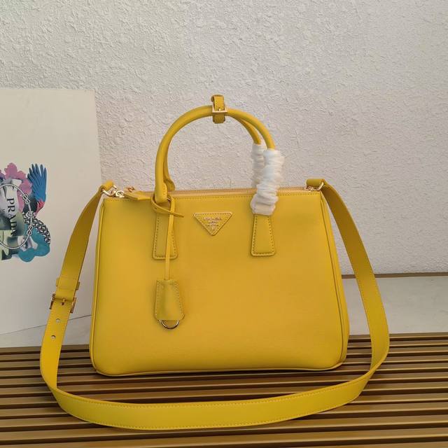 Top Original Counter New Killer Bag 1Ba274 Saffiano Leather Double Handles Remov