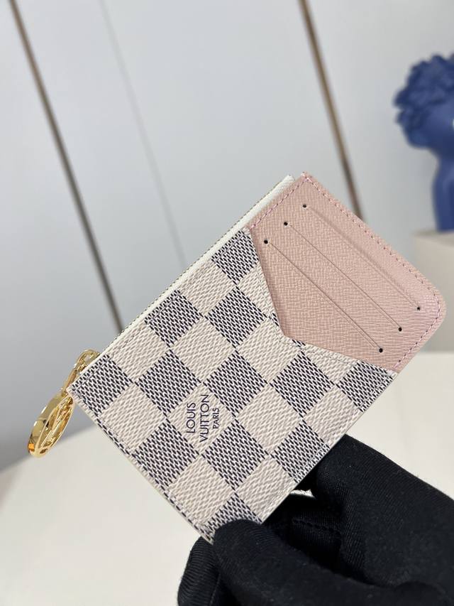 Factory Price P Top Original M00131 White Grid Romy Card Holder Combines The Fun